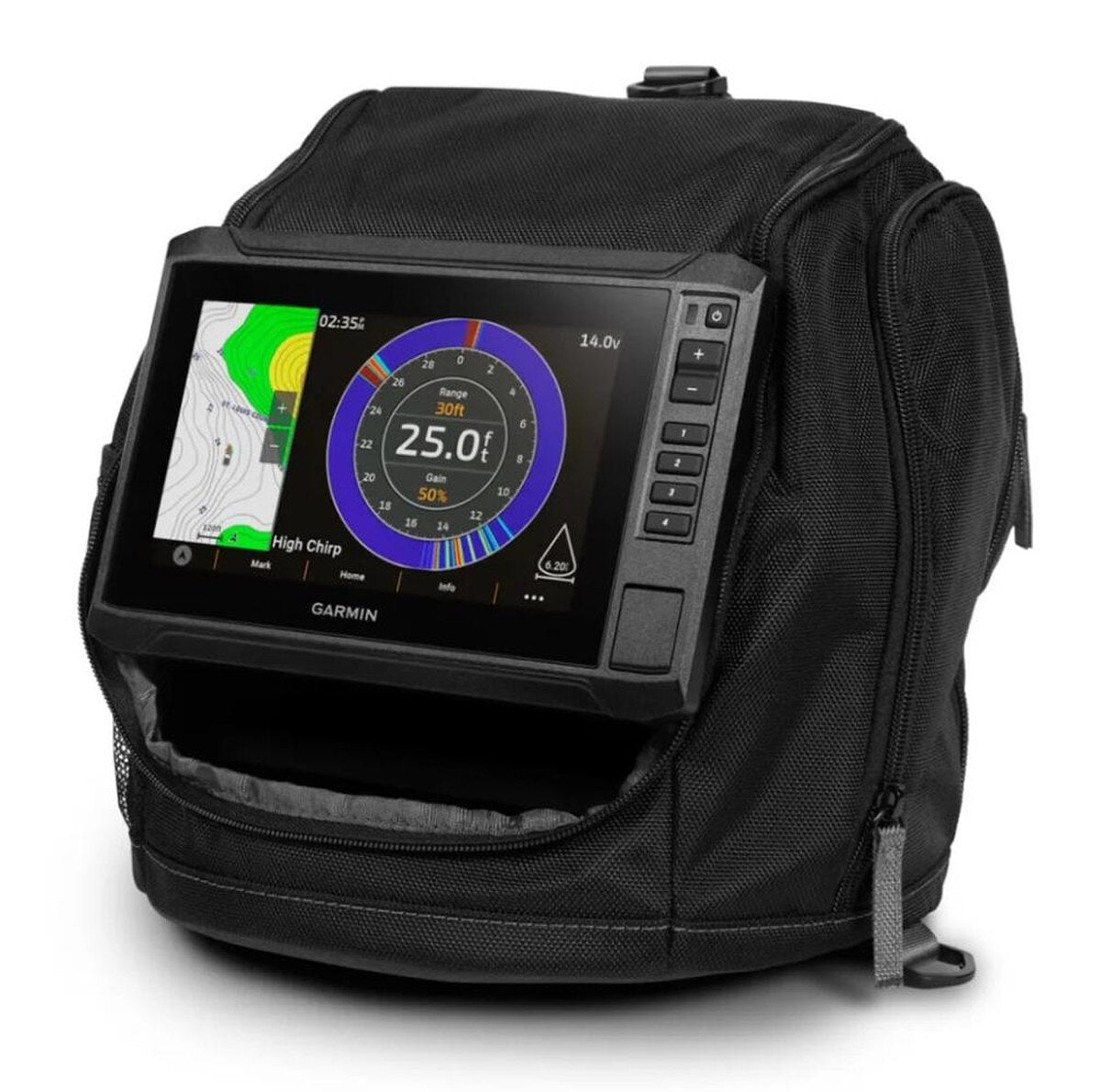 Garmin ECHOMAP™ UHD2 7" sv Ice Fishing Bundle w/ECHOMAP™ UHD2 73sv & GT10HN-IF Transducer