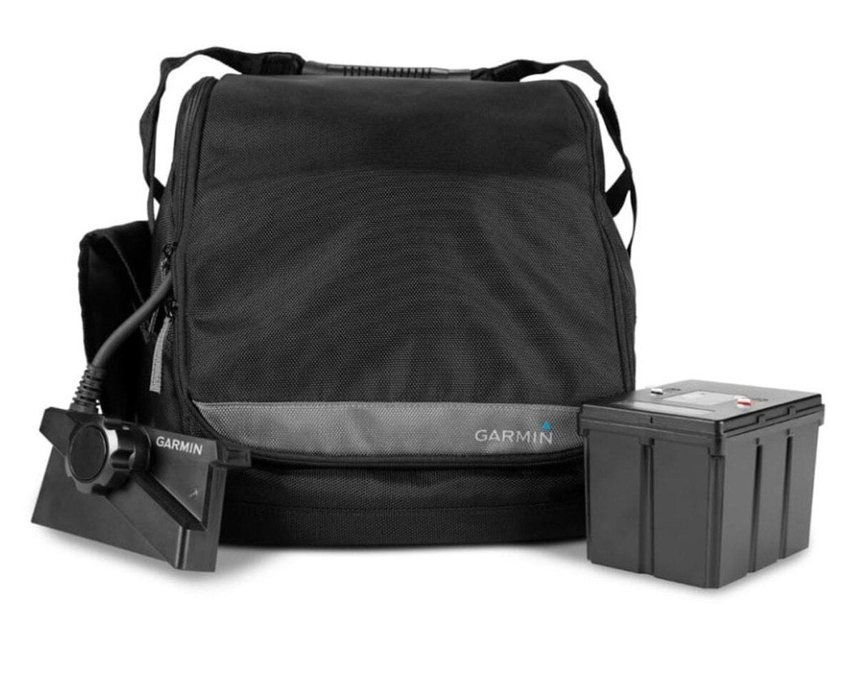 Garmin ECHOMAP™ UHD2 93SV LiveScope™ Plus Ice Fishing Bundle LI w/ECHOMAP™ UHD2 93sv, LiveScope Plus System & Lithium-ion Battery