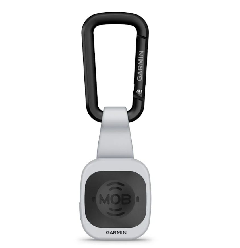 Garmin MOB Tag w/White Quick Release Band
