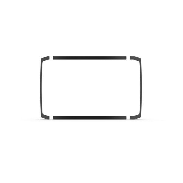 Kit de montaje empotrado Garmin para echoMAP™ Plus 9Xsv
