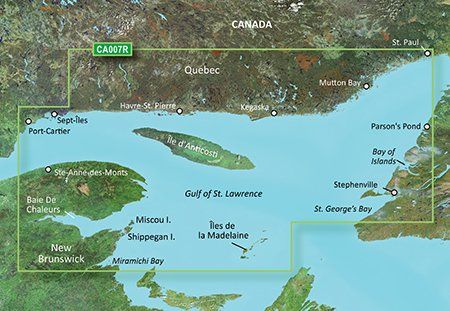 Garmin BlueChart® g3 Vision® HD - VCA007R - Les Mechins - Bahía de San Jorge - microSD™/SD™
