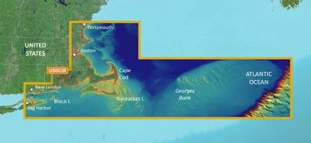 Garmin BlueChart® g3 Vision® HD - VUS003R - Cape Cod - microSD™/SD™