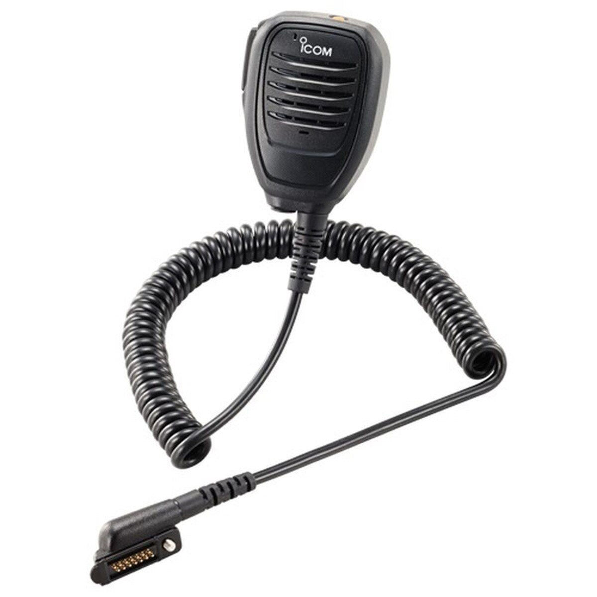 Micrófono altavoz resistente al agua Icom HM-222H con jack para accesorios de 3.5 mm y conector de 14 pines