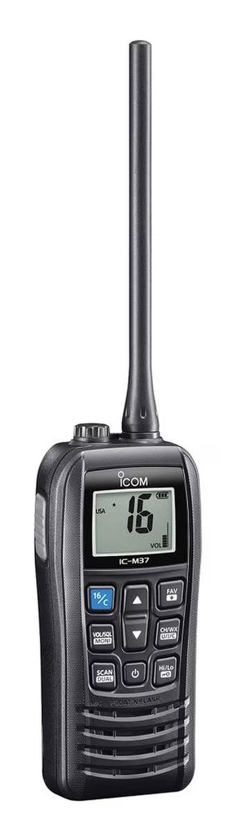 Icom IC-M37 VHF Handheld Marine Radio - 6W