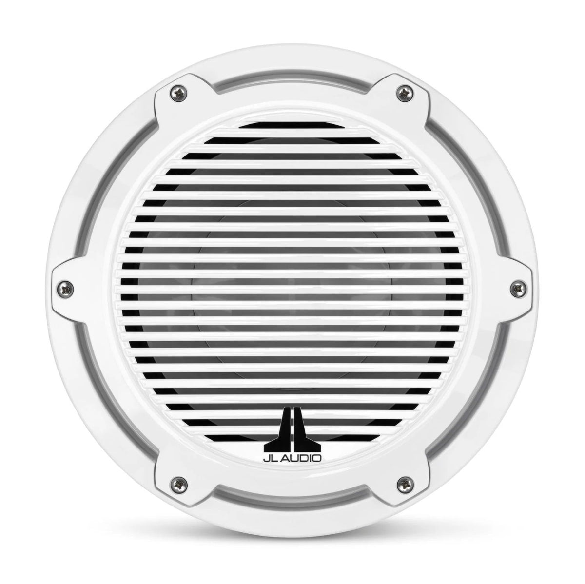 JL Audio M6 10" Marine Subwoofer w/Gloss White Classic Grille - M6-10W-C-GwGw-4