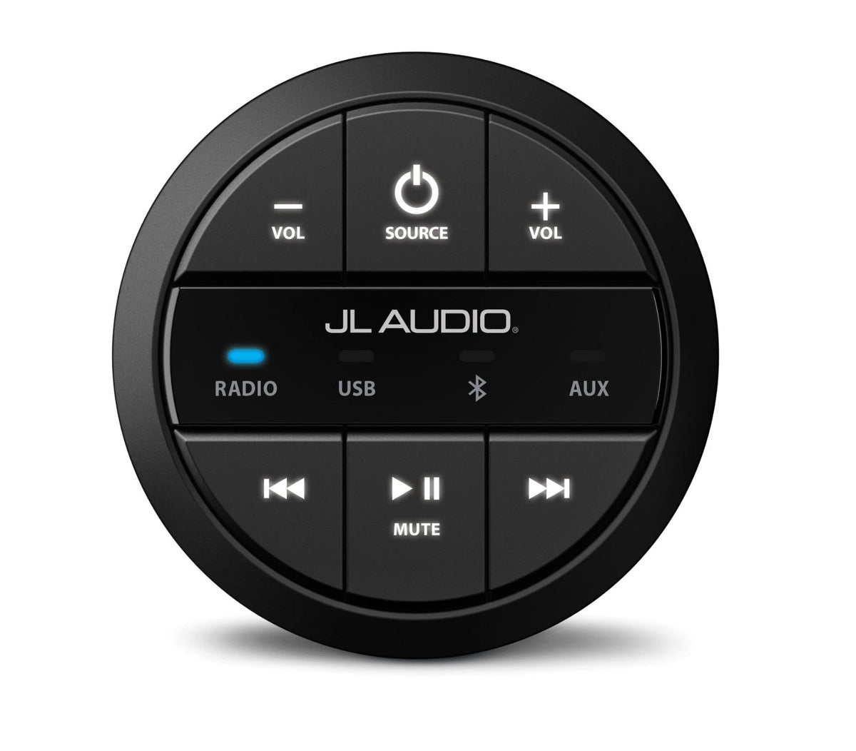 Mando a distancia por cable redondo JL Audio MMR-20-BE para MediaMaster®