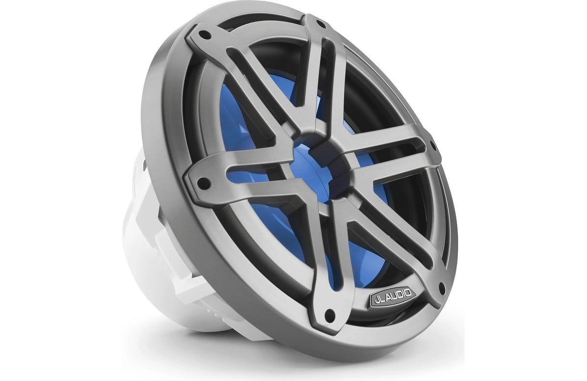 JL Audio M3 10" Marine Subwoofer w/Grey Metallic Sport Grille & RGB LED Lighting - M3-10IB-S-Gm-i-4