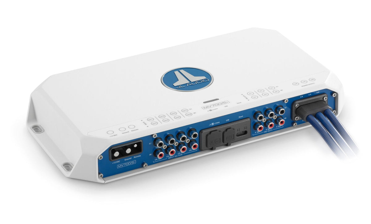 JL Audio MVI Series 700w 5 Channel Amplifier w/Integrated DSP - MV700/5i