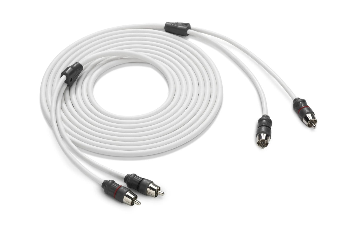 JL Audio 2-Channel 12' Marine Audio RCA Cable - XMD-WHTAIC2-12
