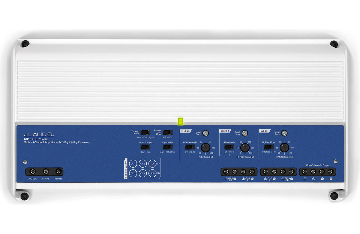 Amplificador JL Audio Serie M de 1000w y 5 canales - M1000/5