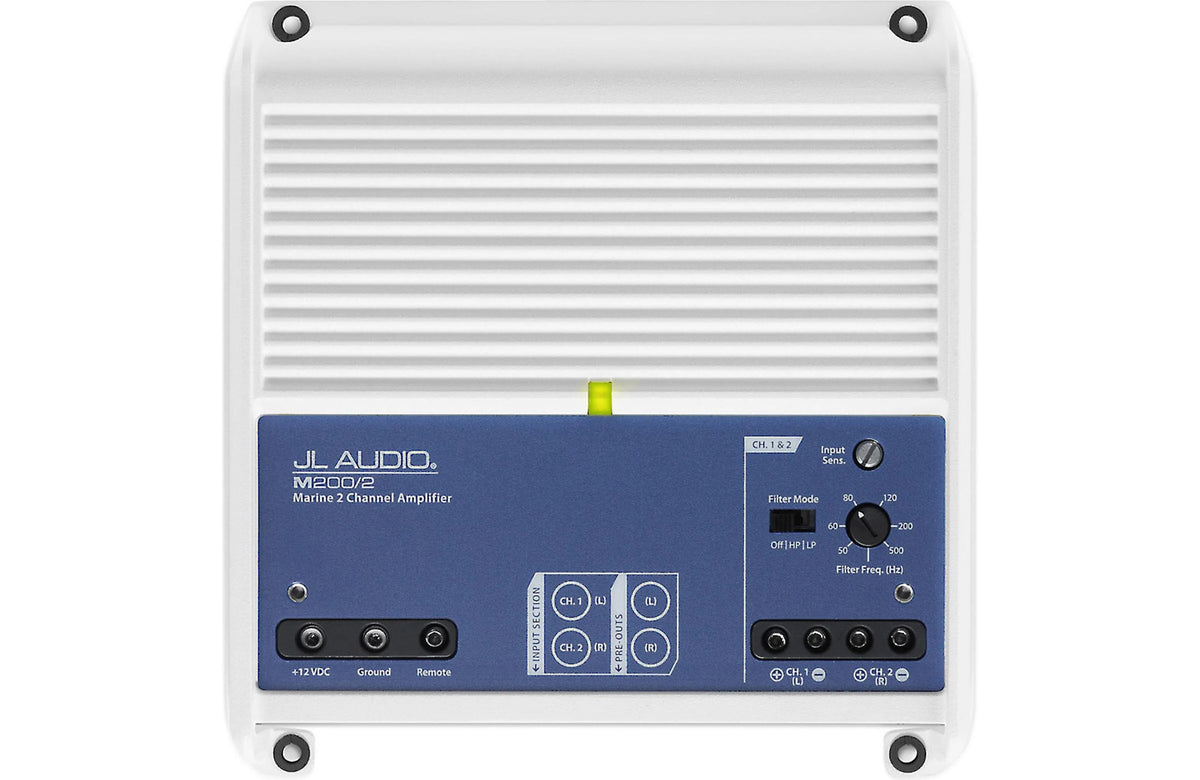JL Audio M Series 200w 2 Channel Amplifier - M200/2