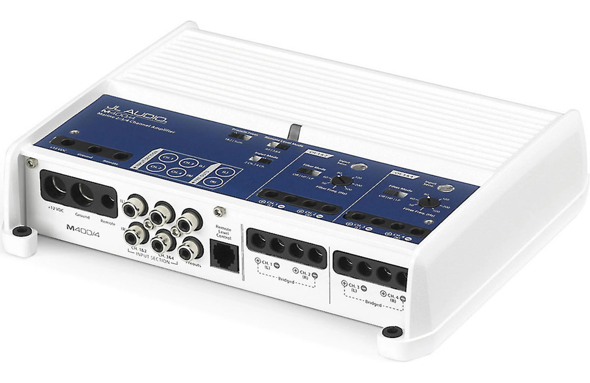 JL Audio M Series 400w 4 Channel Amplifier - M400/4