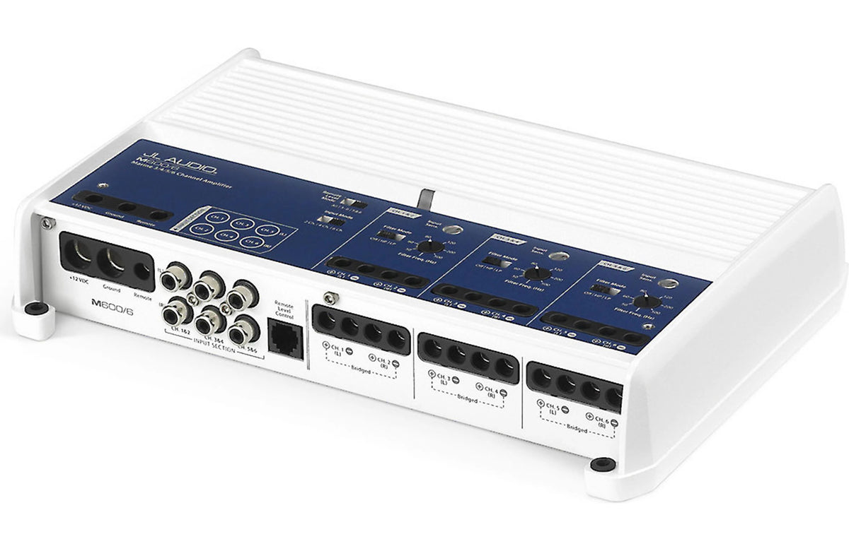 Amplificador JL Audio Serie M de 6 canales y 600w - M600/6