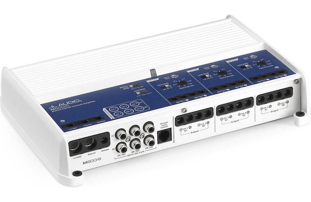 Amplificador JL Audio Serie M de 6 canales y 600w - M600/6