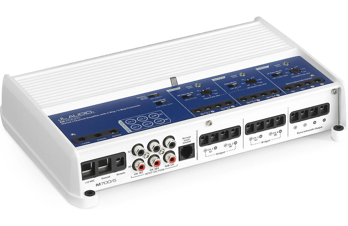 Amplificador JL Audio Serie M de 5 canales y 700 W - M700/5