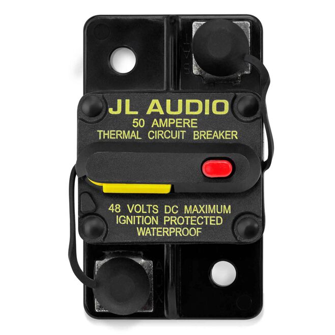 JL Audio 50 Amp Resettable Circuit Breaker - XMD-MCB-50