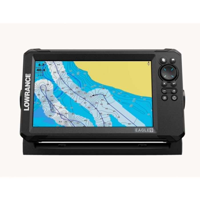 Lowrance Eagle 9 con transductor TripleShot T/M y carta náutica Discover OnBoard