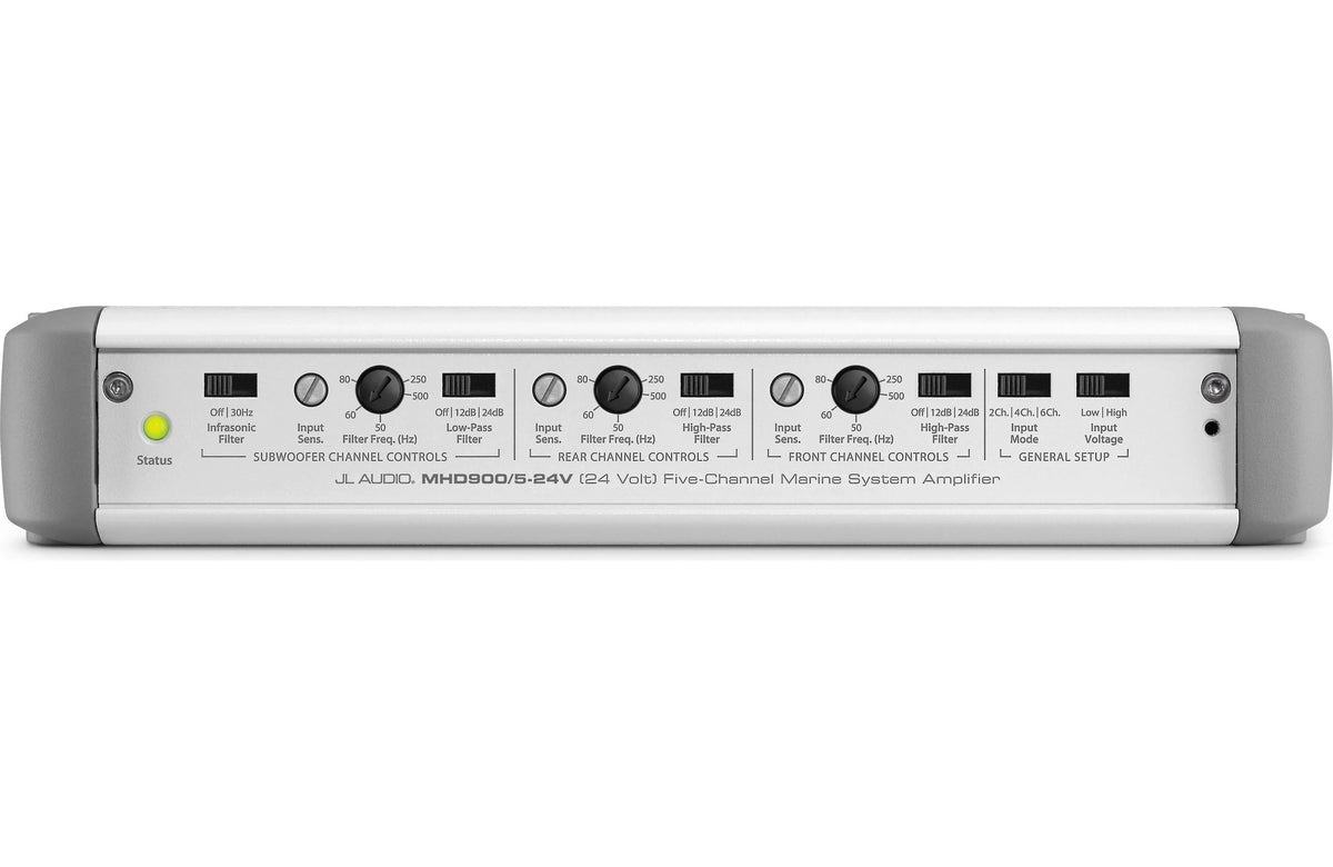 JL Audio MHD Series 900w 5 Channel 24v Full-Range Amplifier - MHD900/5-24v