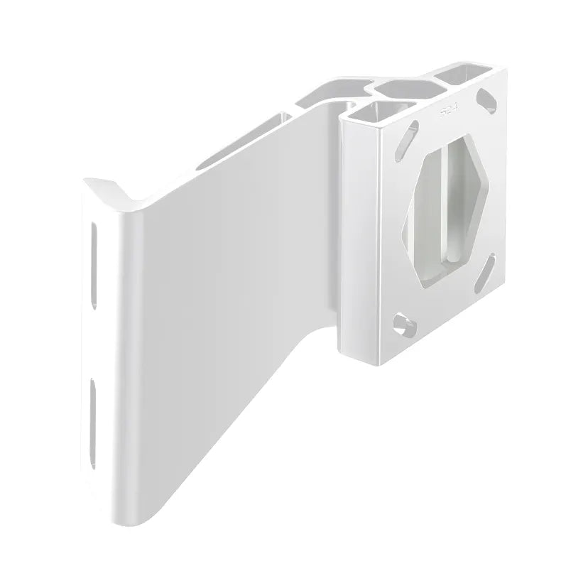 Soporte adaptador para placa de motor Minn Kota Raptor - Estribor - Retroceso de 2" - Elevación de 4" - Blanco