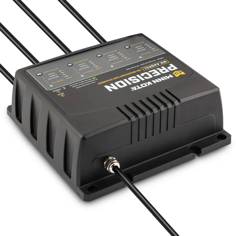 Minn Kota On-Board Precision Charger MK-440 PCL 4 Bank x 10 AMP LI Optimized Charger