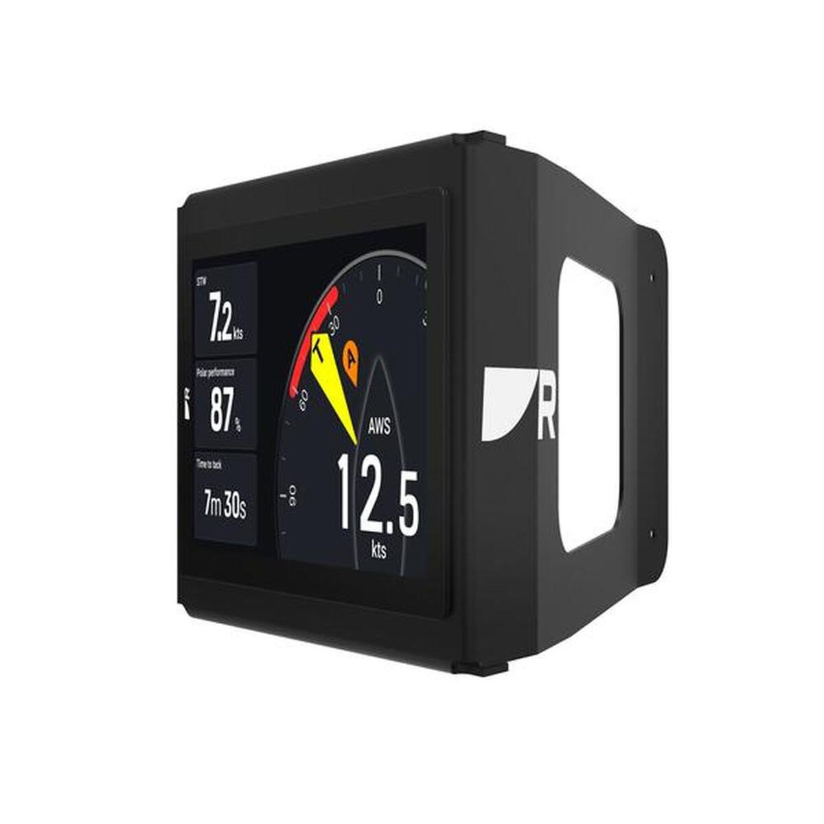 Soporte de mástil individual horizontal para Raymarine Alpha 9