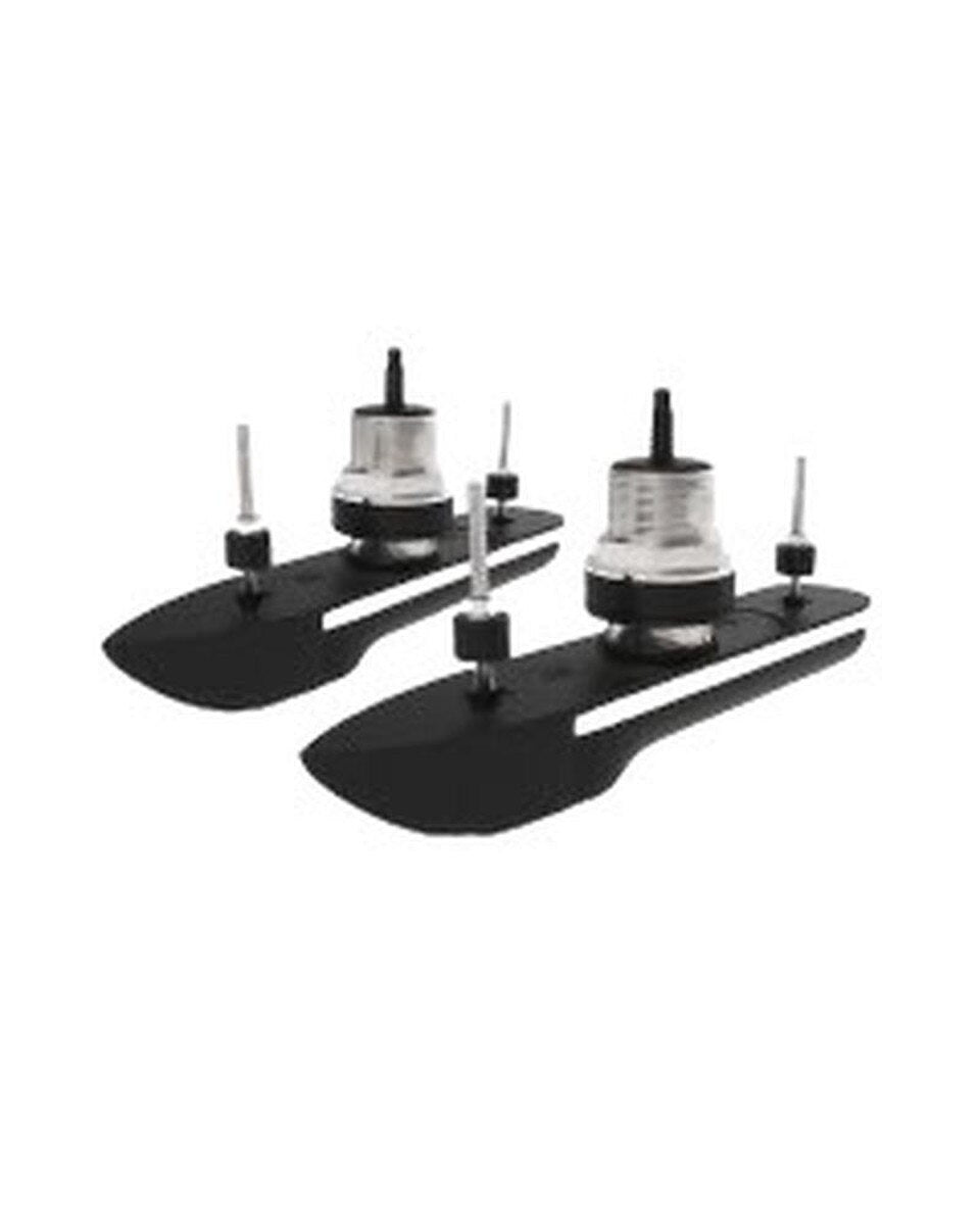 Raymarine RVM-420 Stainless Steel Thru-Hull Pair, 20 Degree Deadrise & 10M Cable