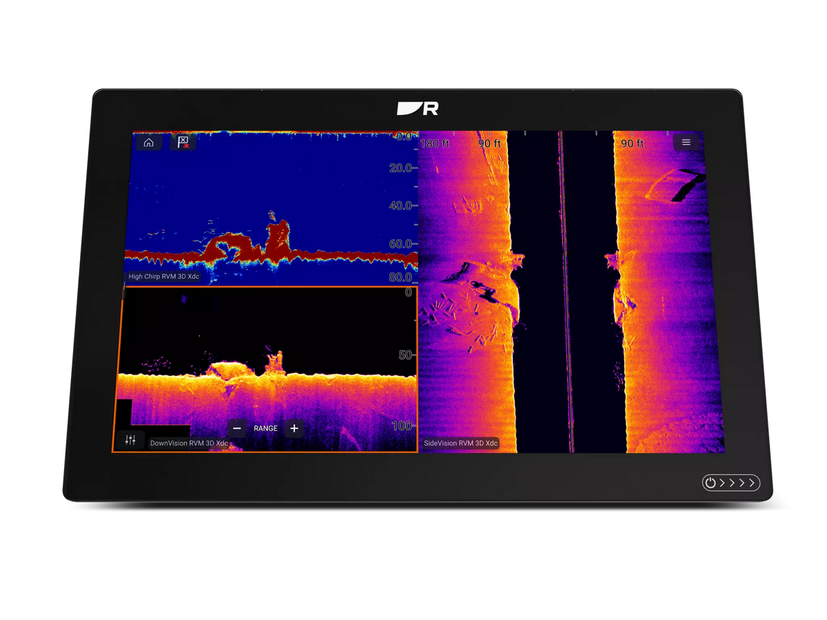 Pantalla multifunción Raymarine Axiom 2 XL 19 con lector RCR-SD, alarma y cable