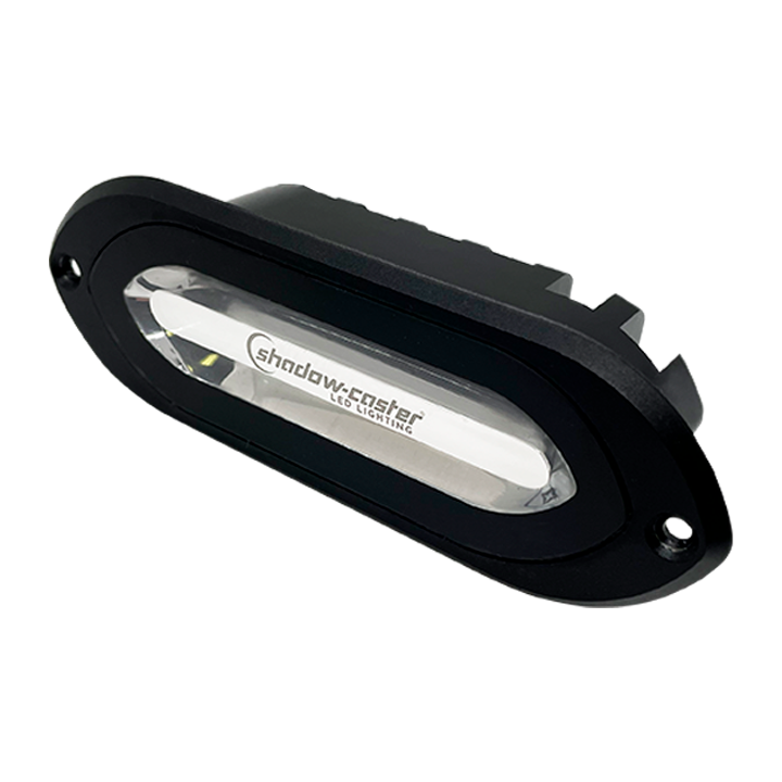 Shadow-Caster SCM-SL Series Flush Mount Spreader Light - Black Housing - RGB