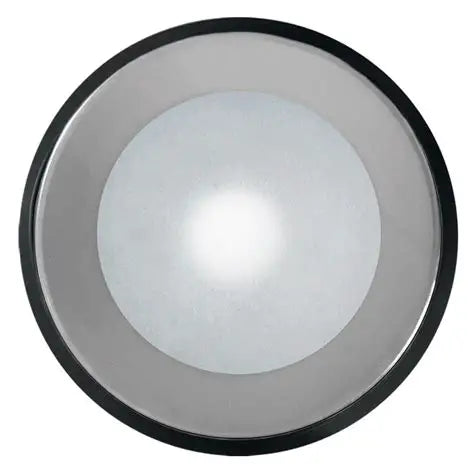 Luz empotrada Shadow-Caster serie DLX - Carcasa negra/ventana cromada - RGB