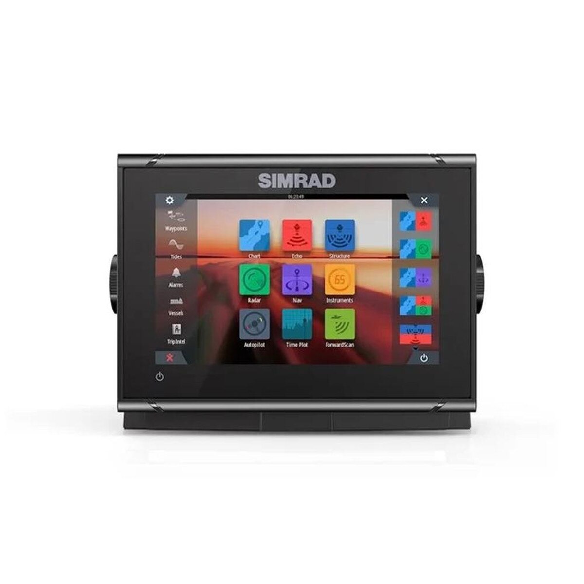 Simrad GO7 XSR Chartplotter/Fishfinder w/HDI Transom Mount Transducer & C-MAP Discover Chart