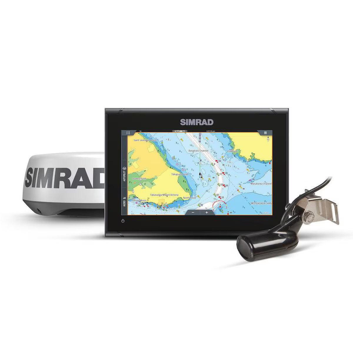 Simrad GO9 XSE Combo w/Transom Mount Transducer 83/200 kHz & HALO20 Package