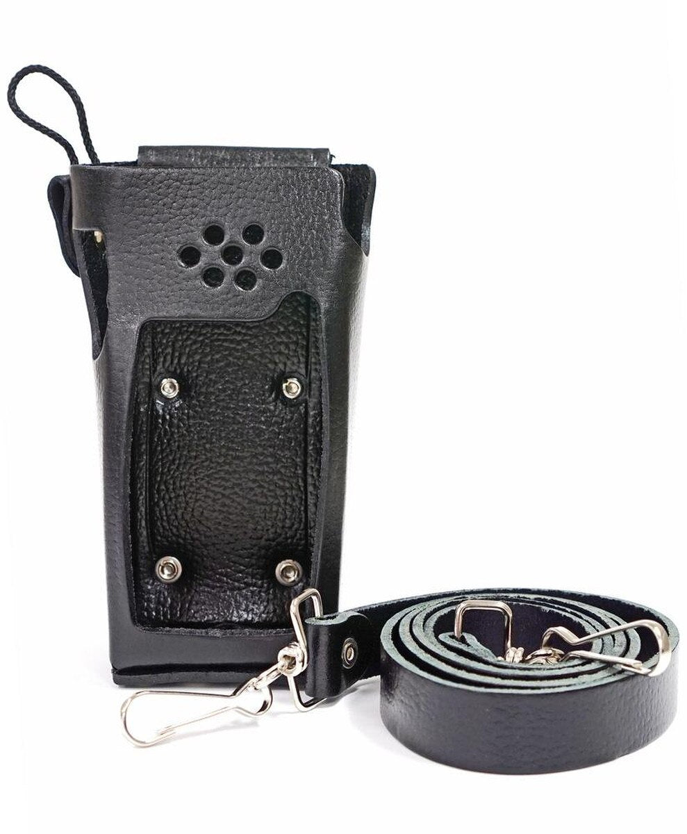 Standard Horizon Leather Case w/Belt Loop & Shoulder Strap