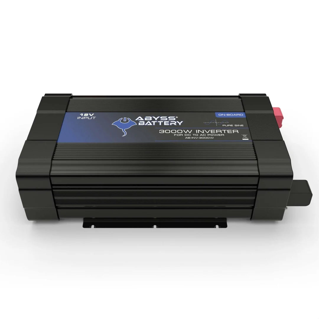 Abyss Battery AB-3000 Pure Sine Wave Inverter - 12vDC - 120vAC - 3000W