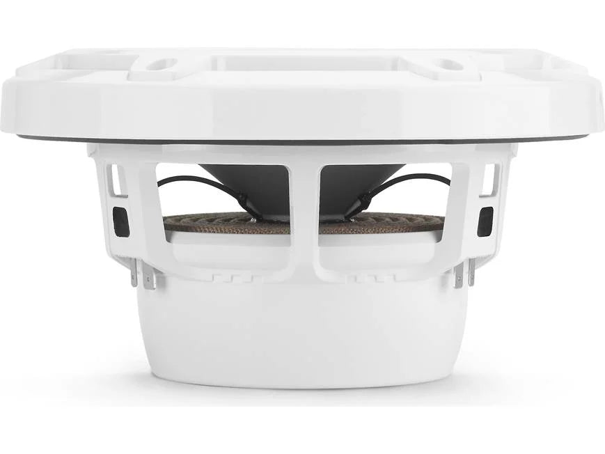 Altavoces coaxiales marinos JL Audio serie M3 de 6.5" con rejillas clásicas en blanco brillante - M3-650X-C-Gw