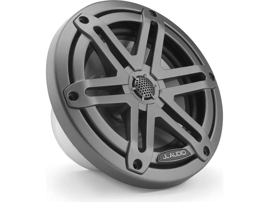 JL Audio M3 Series 6.5" Marine Coaxial Speakers w/Grey Metallic Sport Grilles - M3-650X-S-Gm