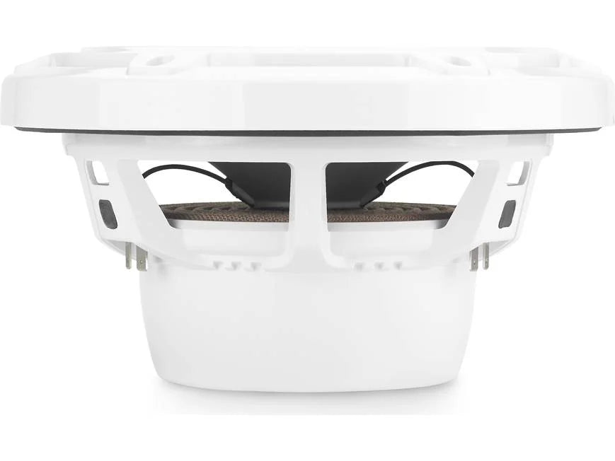 JL Audio M3 Series 7.7" Marine Coaxial Speakers w/Gloss White Sport Grilles w/RGB LED Lighting - M3-770X-S-Gw-i