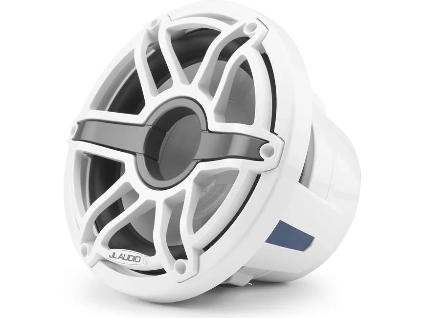 JL Audio M6 10" Marine Infinite-Baffle Subwoofer w/Gloss White Sport Grille - M6-10IB-S-GwGw-4
