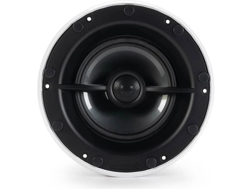 JL Audio M6 Series 6.5" Marine Coaxial Speakers w/White Luxe Grille - M6-650X-L-GwSw-Single
