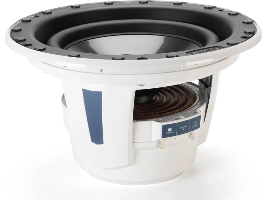 JL Audio M6 Marine Subwoofer 10" w/White Luxe Grill M6-10IB-L-GWSW-4-Single