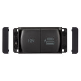 Scanstrut Flip Pro Multi - Toma de corriente doble USB-C y 12V