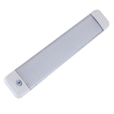 Luz de cabina Scandvik de 10" con interruptor - Blanco y azul - 10-30V