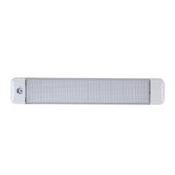 Luz de cabina Scandvik de 10" con interruptor - Blanco y azul - 10-30V