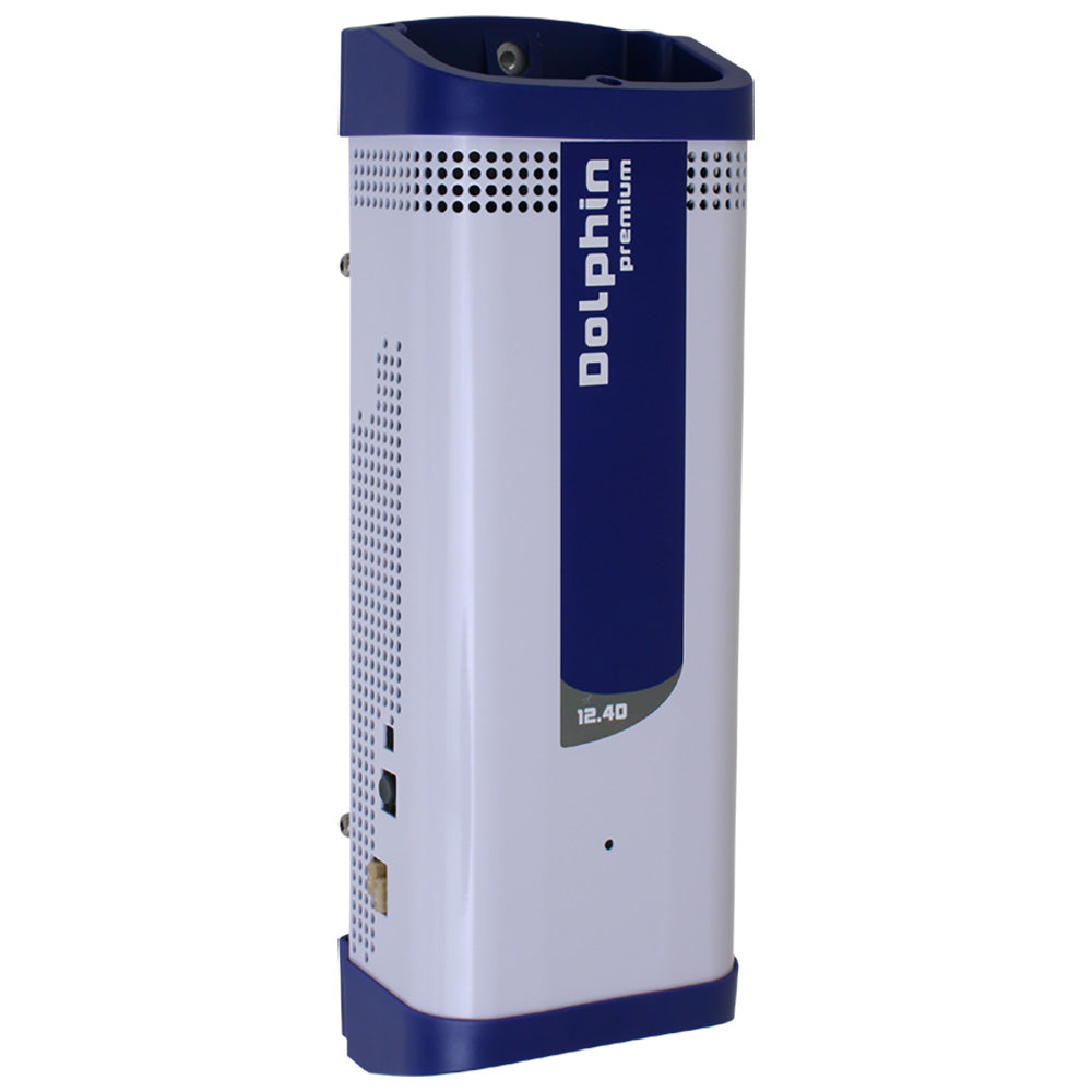 Cargador de baterías Dolphin serie Premium Dolphin - 12V, 40A, 110/220VAC - 3 salidas