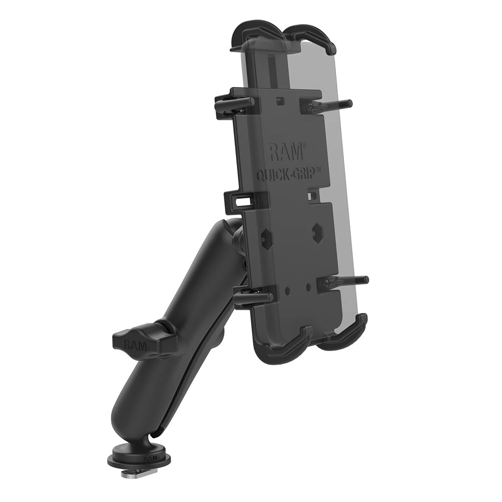Soporte para teléfono RAM Mount Quick-Grip™ XL con base Track Ball™ - Largo