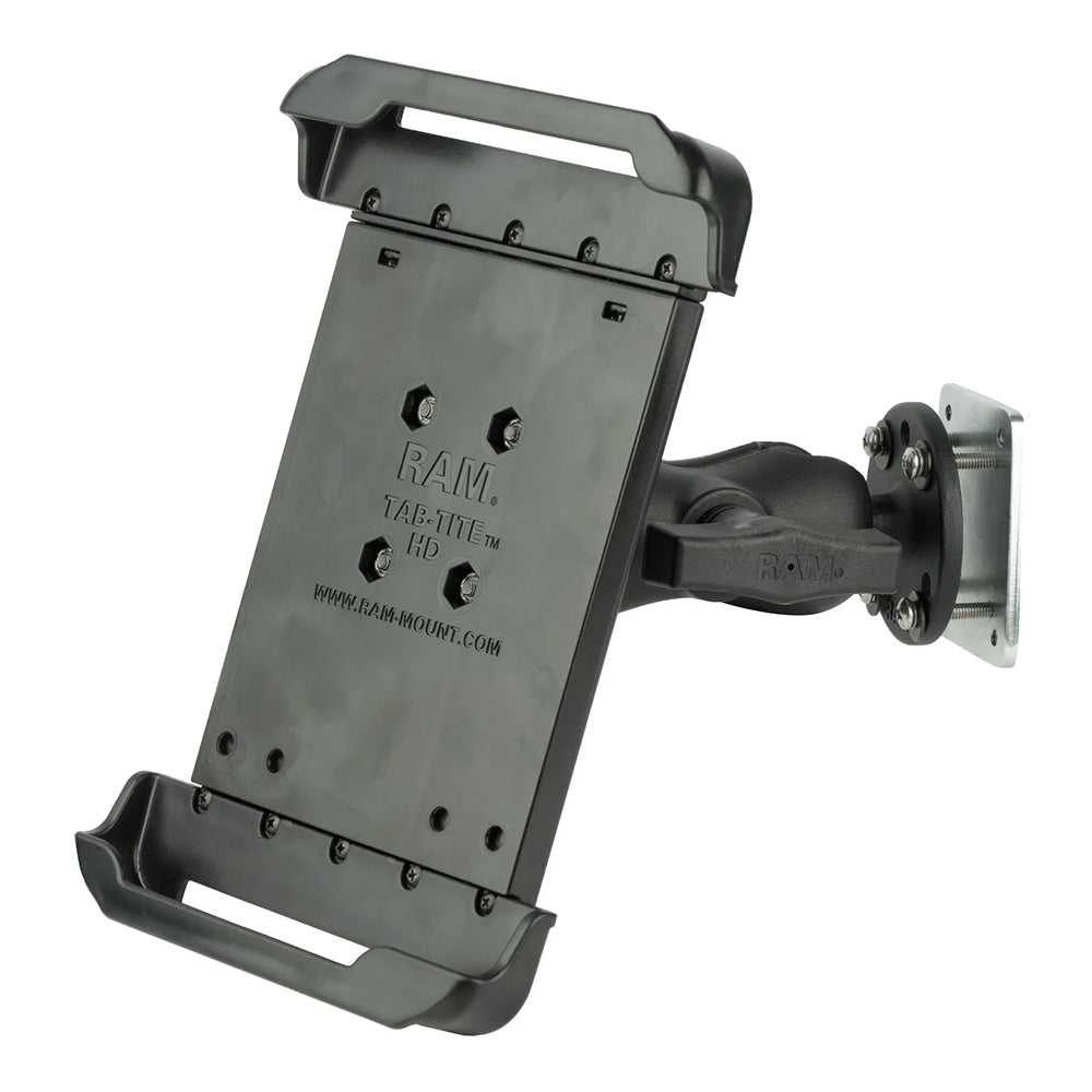 Soporte para tablero RAM Mount con placa de refuerzo para tabletas de 7"-8" con funda