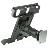 Soporte para salpicadero RAM Mount con placa de refuerzo para tabletas de 9"-10.5" con funda