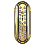Luz vertical alargada de alto rendimiento Metro Marine con LED inteligentes de espectro completo - RGBW, haz de 45°