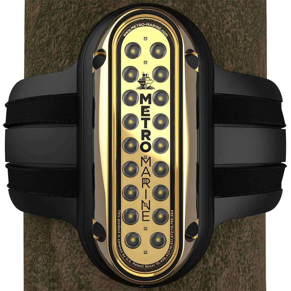 Luz de montaje en pilotes vertical de alto rendimiento Metro Marine con LED monocromáticos inteligentes - Blanco, haz de 90°
