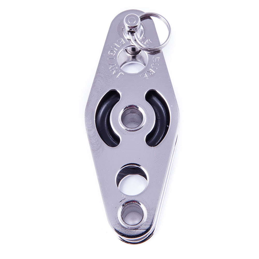 Bloque sencillo SeaSure de 25mm con grillete