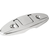 Cornamusa plegable ovalada de acero inoxidable Sea-Dog de 5"